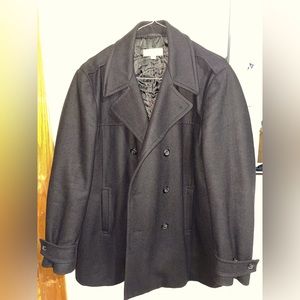Calvin Klein Men’s Wool Pea Coat